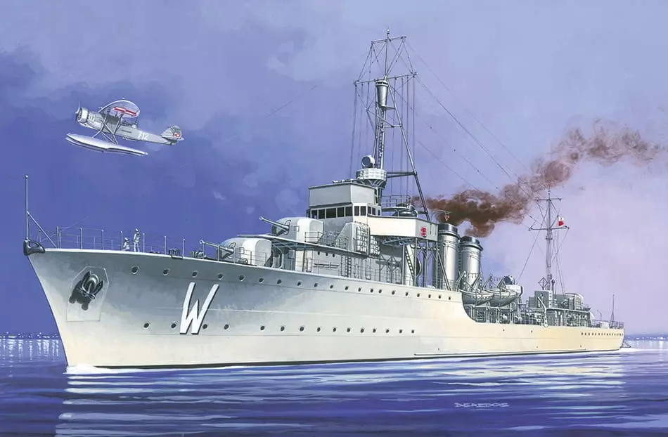 ORP Wicher WZ.35 - Zabawki