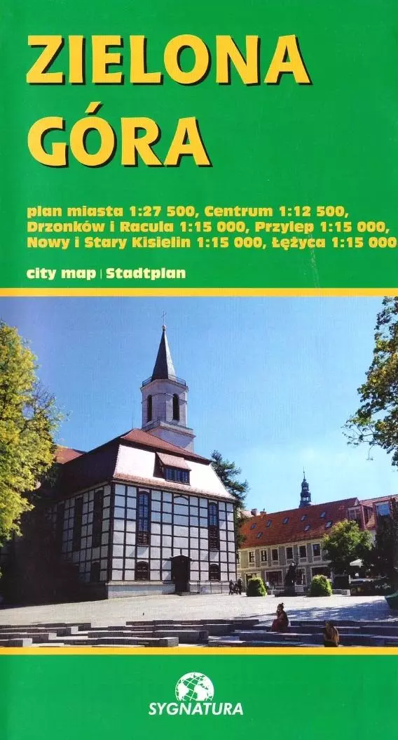 Plan miasta - Zielona Góra - Książki