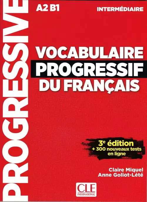 Vocabulaire progressif. Intermediare livre A2 B1 +CD - Książki