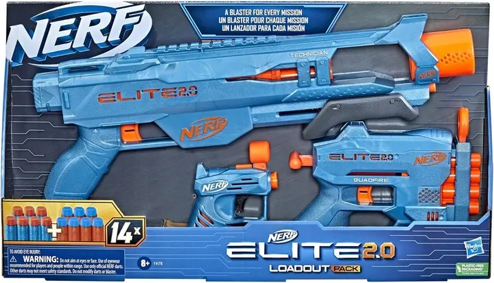 NERF Elite 2.0 Loadout 3pcs F4178 /4 - Zabawki