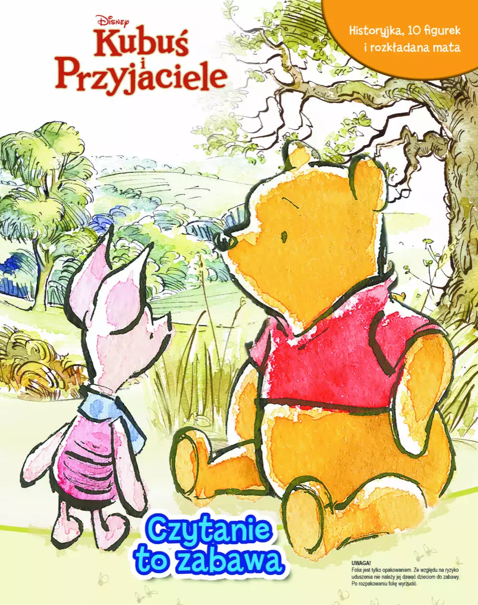 Czytanie to zabawa. Disney Kubuś i Przyjaciele - Książki