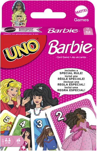 UNO gra karciana Barbie JHB17 /8 - Gry