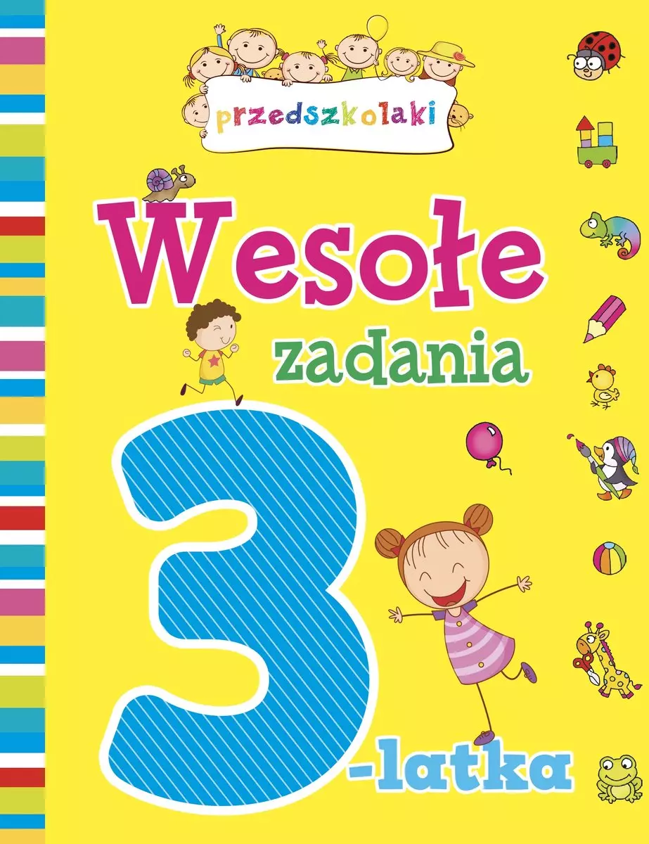 Wesołe zadania 3-latka - Książki