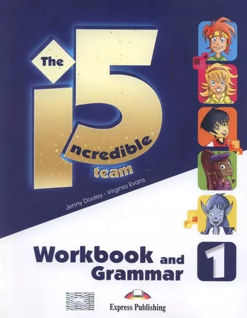 The Incredible 5 Team. Zeszyt ćwiczeń i gramatyka, część 1 - Książki
