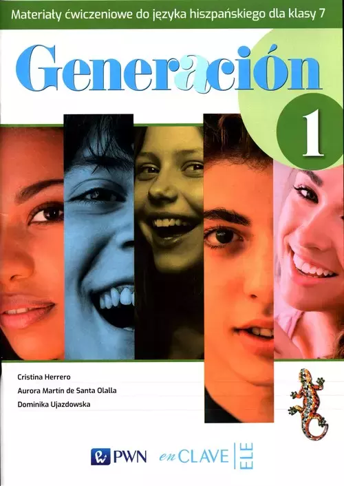 Generación 1. Klasa 7. Materiały ćwiczeniowe - Książki
