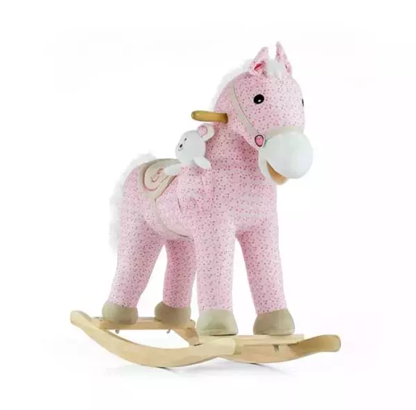 Koń na biegunach, Pony Pink - Zabawki