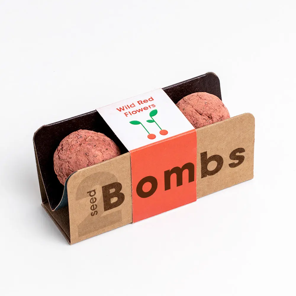 Biodiversity Bombs Resetea – Wild Red Flowers - Zabawki