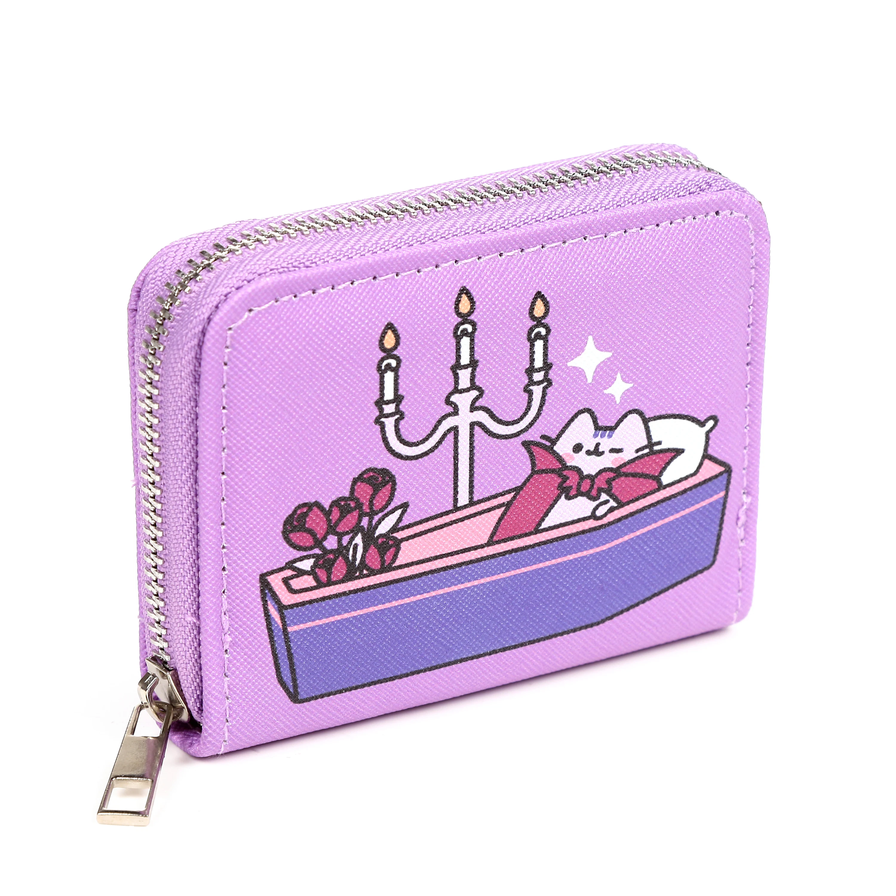 Portfel z zamkiem błyskawicznym - Pusheen Halloween Zip - Papiernicze i szkolne