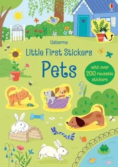 Little First Stickers Pets - Książki