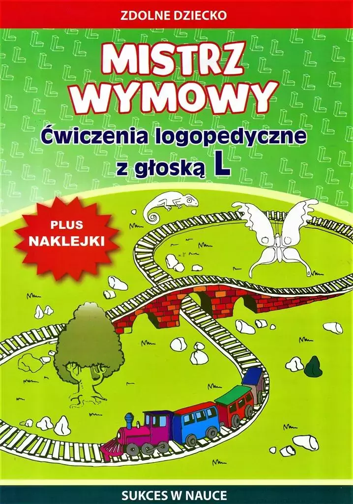 Mistrz wymowy. Ćwiczenia logopedyczne z głoską L + naklejki - Książki