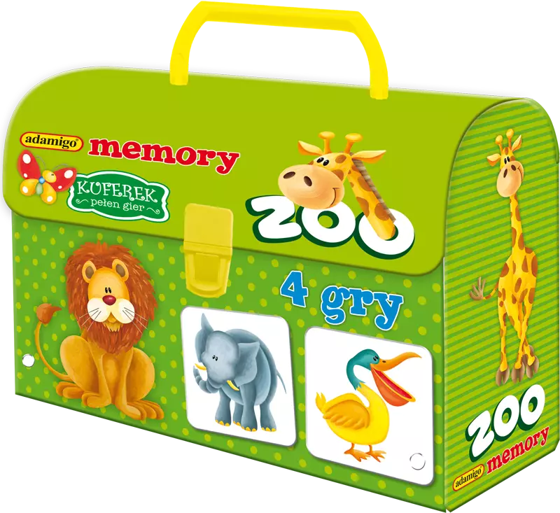 Kuferek ZOO. Memory - Gry