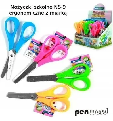 Nożyczki szkolne Penword 13 cm - Papiernicze i szkolne