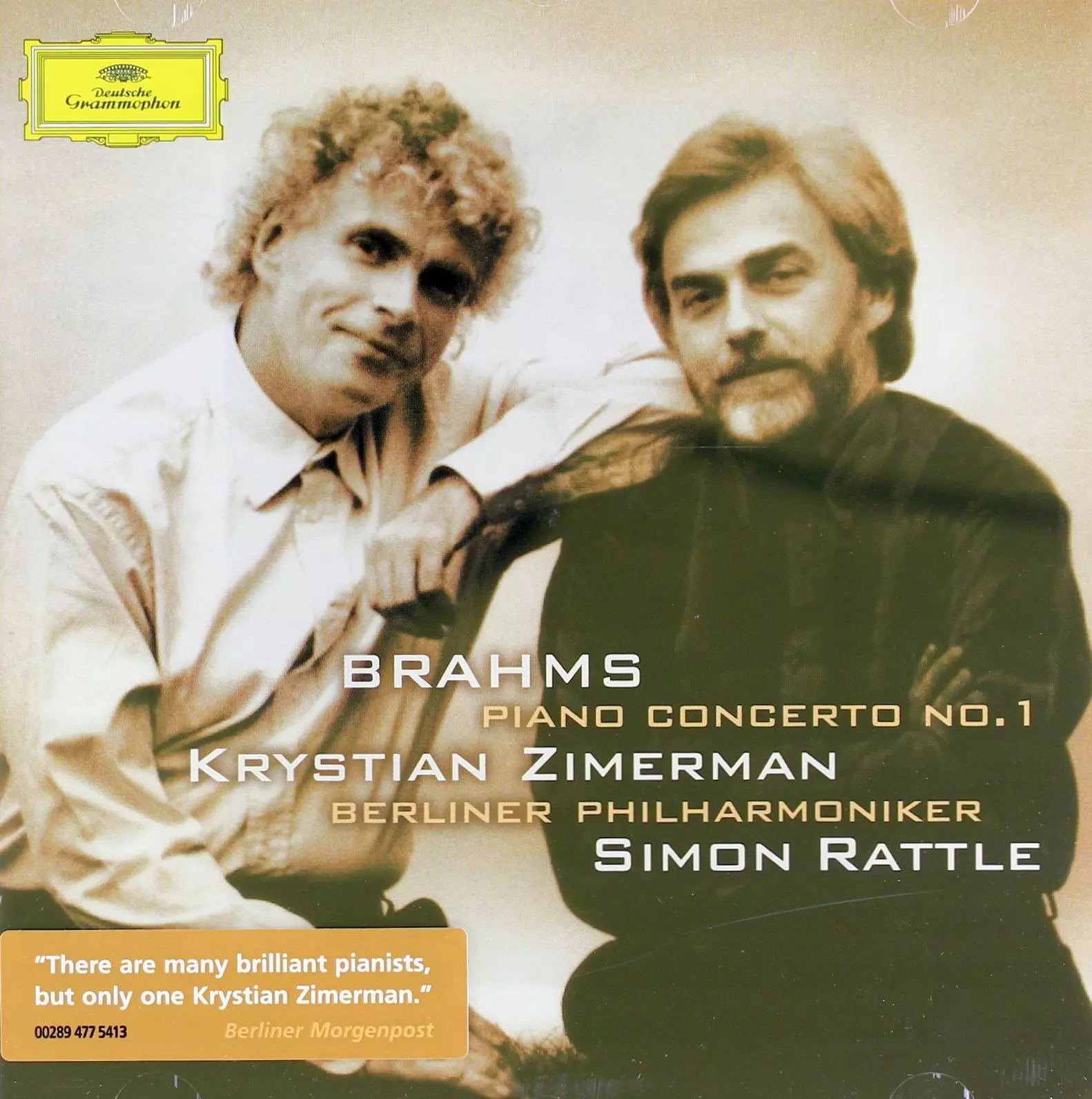 Bramhs: Piano Concerto No. 1. CD - Muzyka