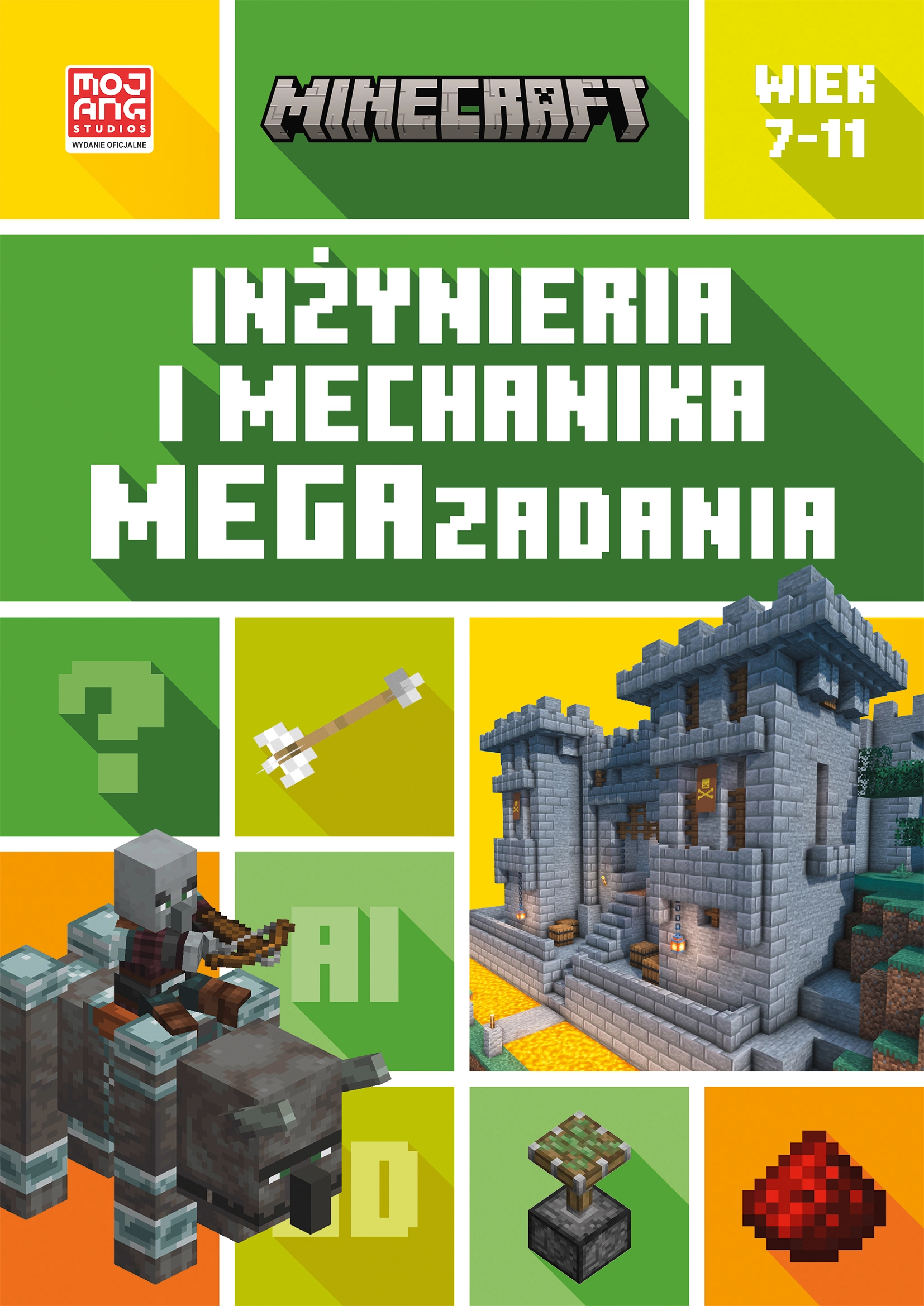 Minecraft. Inżynieria i mechanika. Megazadania. 7-11 lat - Książki