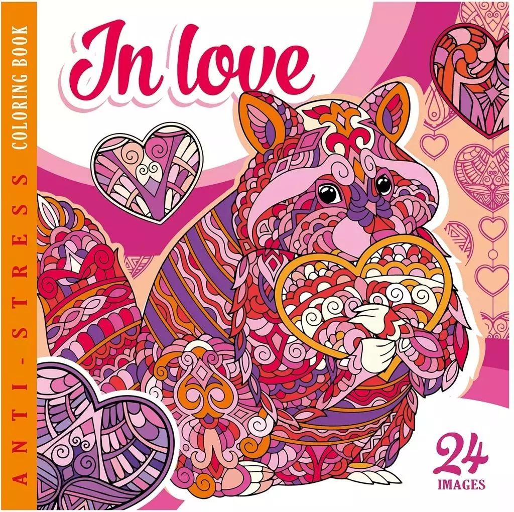 Kolorowanka antystresowa 200x200 12 In Love - Książki