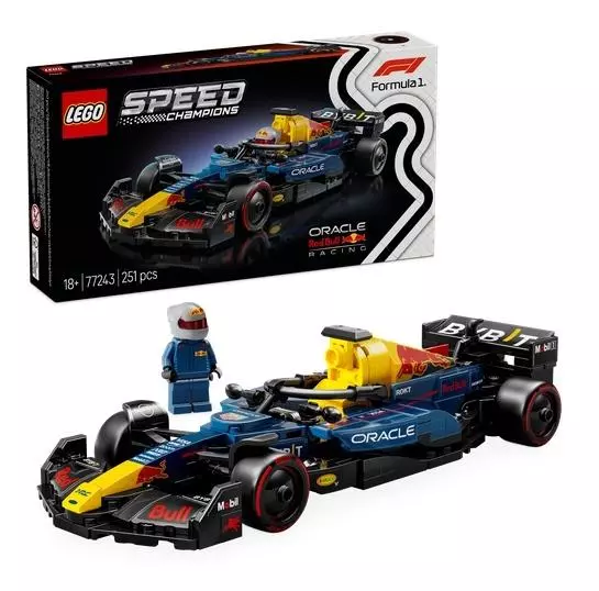 LEGO Speed Champions Bolid F1® Oracle Red Bull Racing RB20 77243 - Zabawki