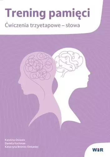 Trening pamięci. Ćwiczenia trzyetapowe słowa - Książki