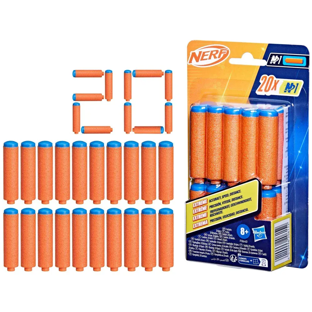 Nerf N Series. N1 Darts (20 strzałek) - Zabawki