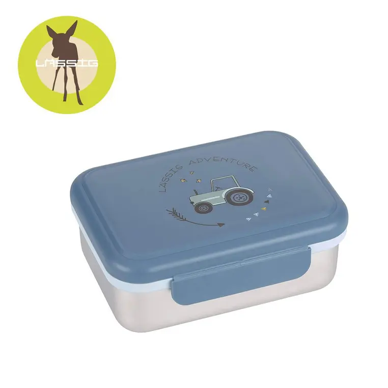 Lassig Lunchbox ze stali nierdzewnej Adventure Traktor - Papiernicze i szkolne
