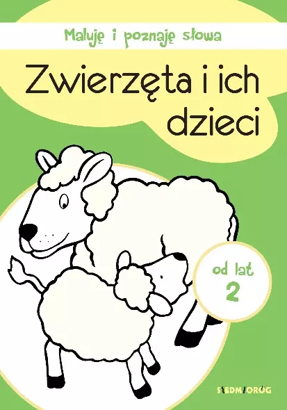 Maluję i poznaję słowa. Zwierzęta i ich dzieci - Książki