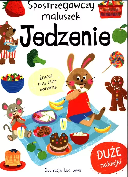 Spostrzegawczy maluszek. Jedzenie - Książki