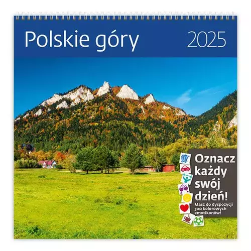 Kalendarz 2025 30x30 Miasta Europy - Książki