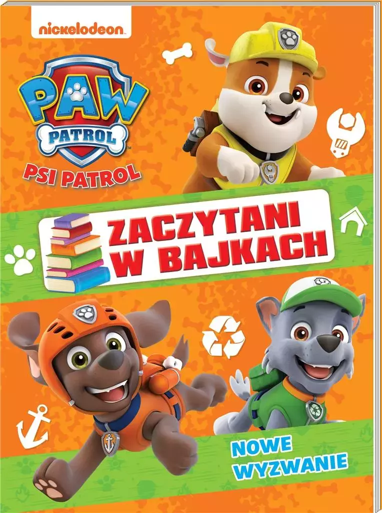 Psi Patrol. Zaczytani w bajkach cz.2 - Książki