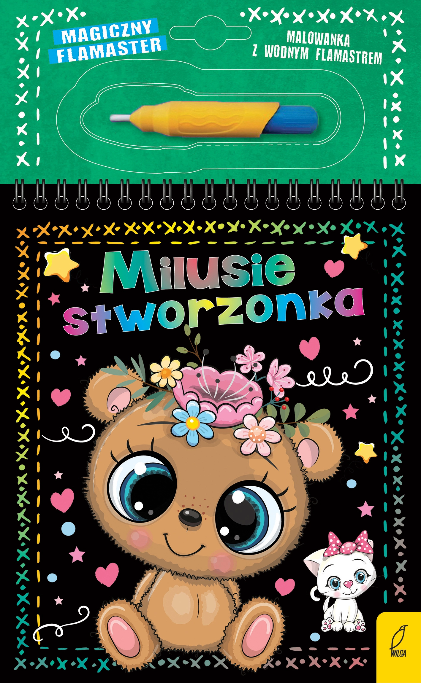Magiczny flamaster. Milusie stworzonka - Książki