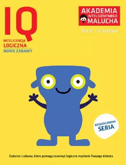 AIM-IQ. Inteligencja Logiczna. 3–4 lata. Nowe zabawy - Książki