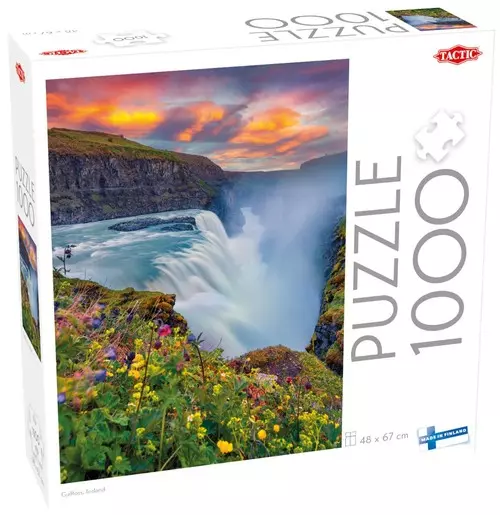 Puzzle 1000 Gullfoss, Iceland - Puzzle
