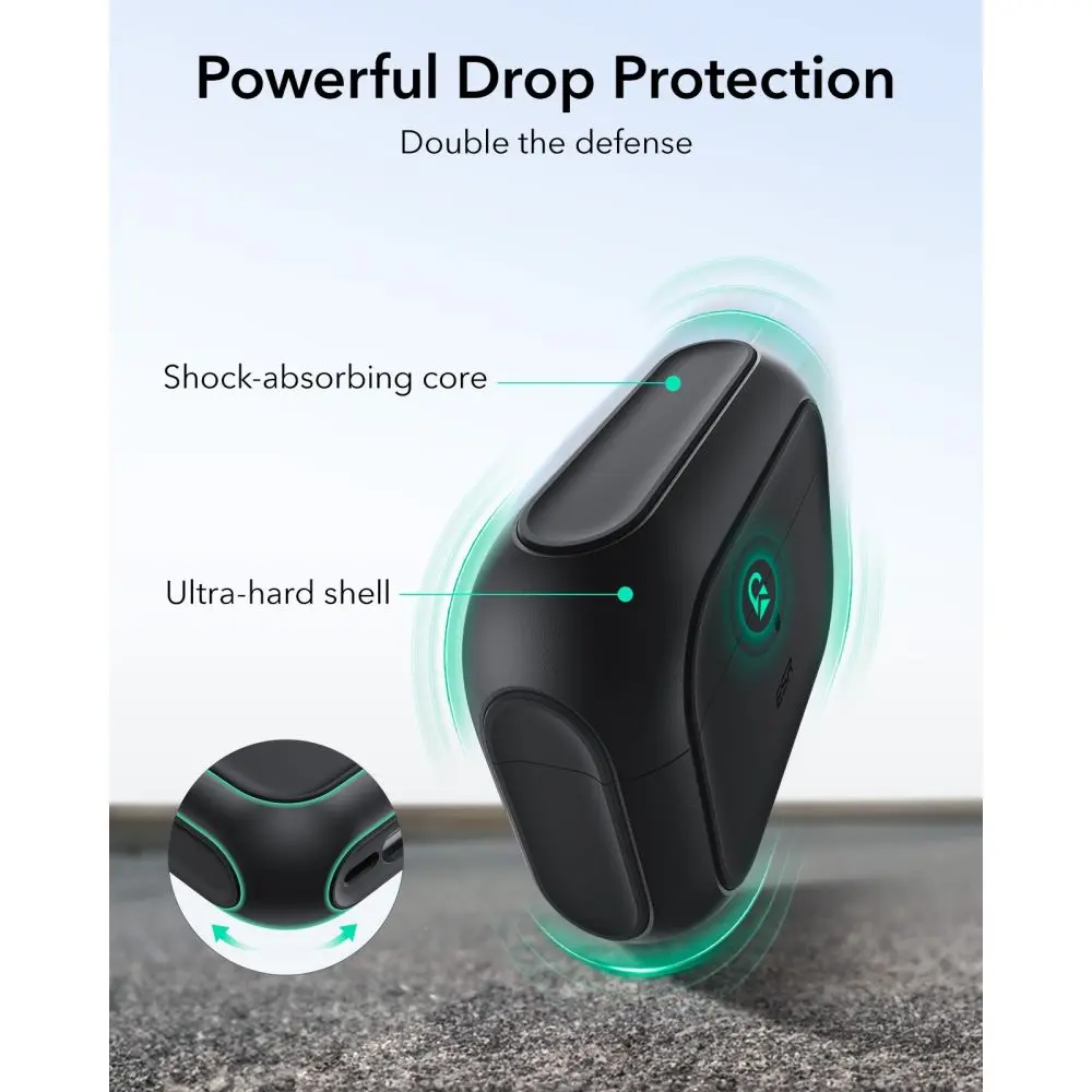 ESR Orbit Halolock MagSafe Apple AirPods Pro 3 Black - Elektronika i akcesoria