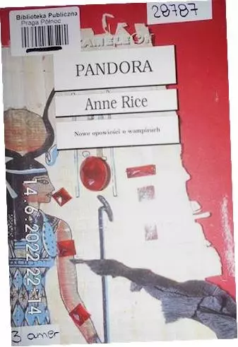 Pandora, książka papierowa - Książki