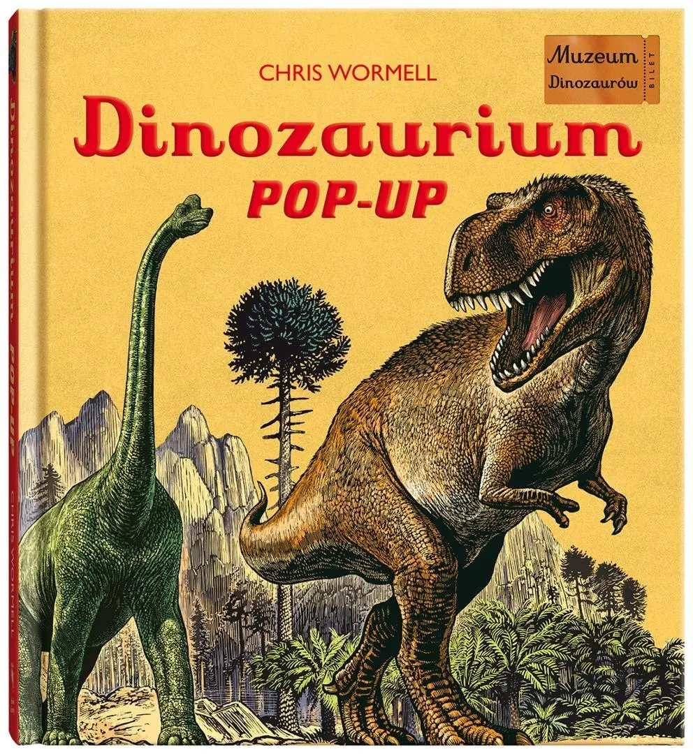 Dinozaurium pop-up. Muzeum Dinozaurów - Książki