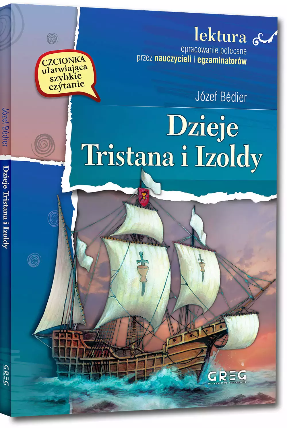 Dzieje Tristana i Izoldy (wydanie z opracowaniem i streszczeniem) - Książki