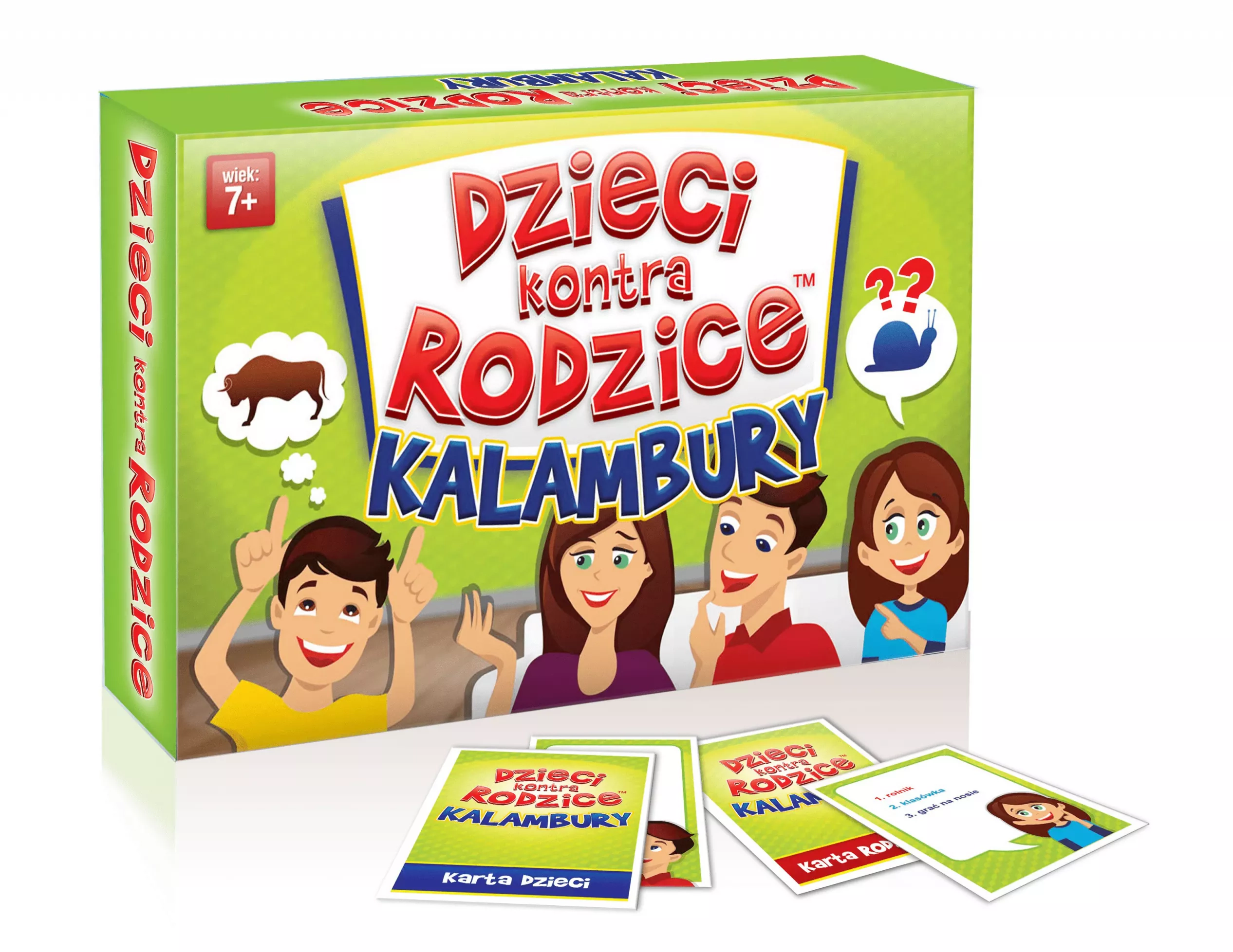Dzieci kontra Rodzice. Kalambury - Gry