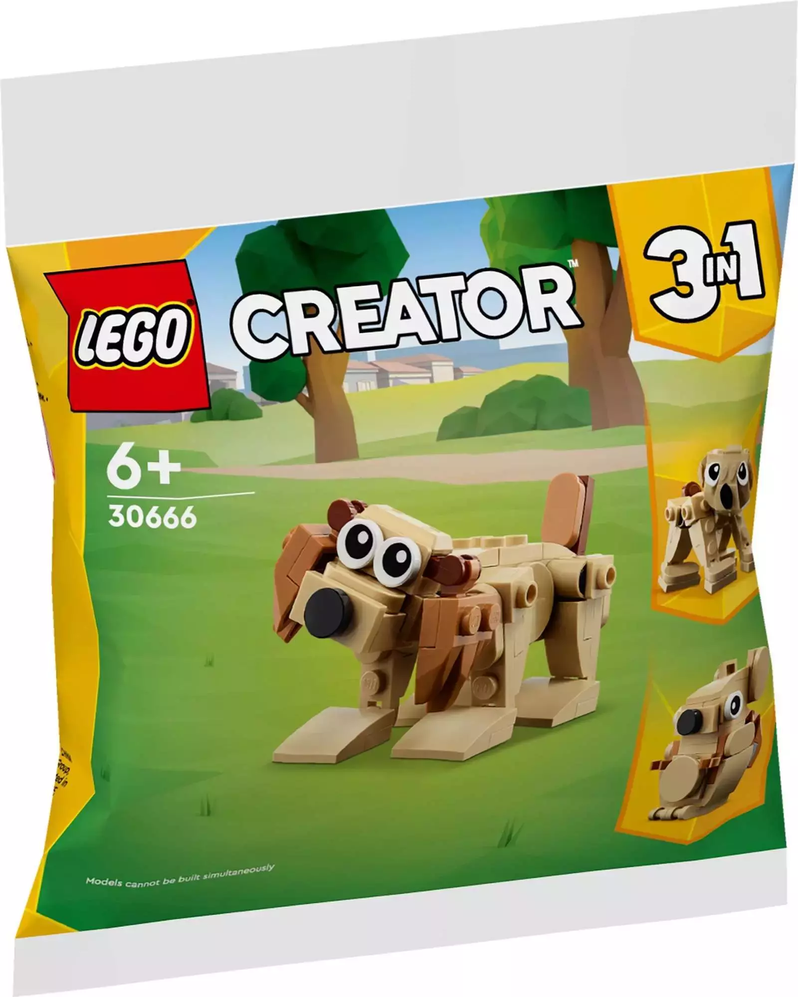 LEGO Creator 3 w 1 Prezentowe zwierzęta 30666 - Zabawki