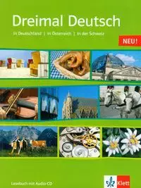 Dreimal Deutsch Lesebuch NEU + CD - Książki