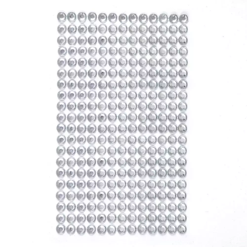 Kryształki samoprzylepne crystal 6mm 260szt - Papiernicze i szkolne