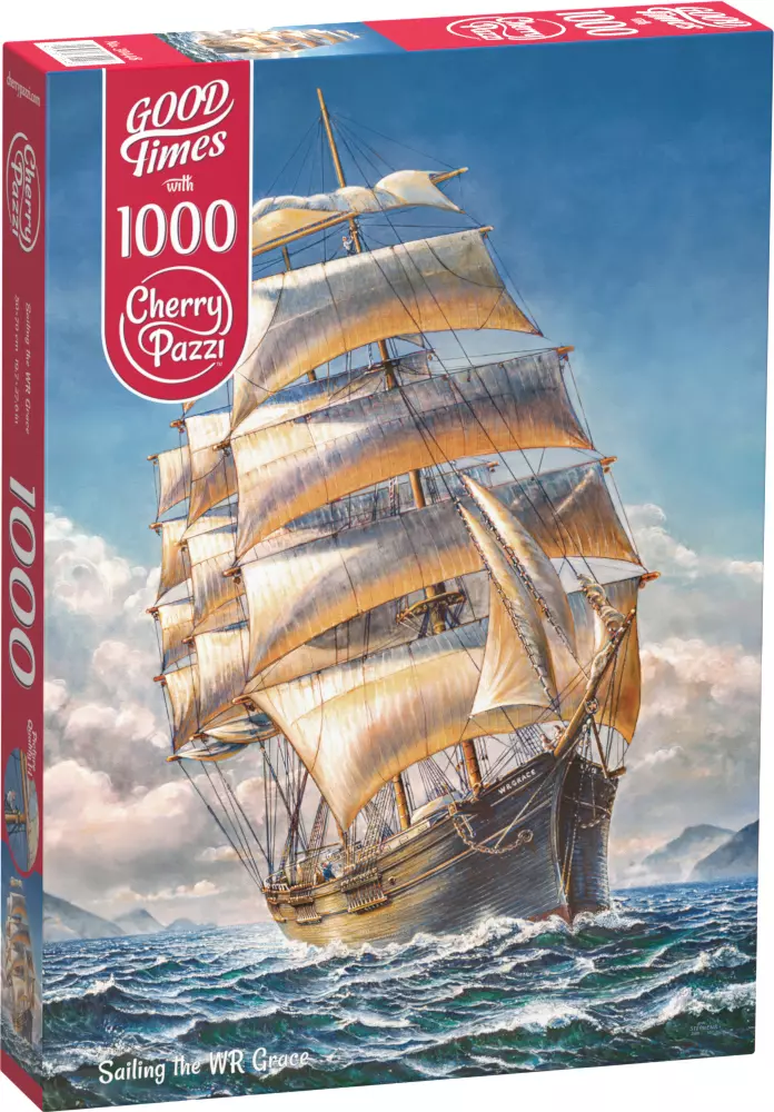 Puzzle 1000 elementów. Żeglowanie WR Grace 30448 - Puzzle