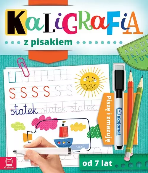 Kaligrafia z pisakiem. Piszę i zmazuję od 7 lat - Książki