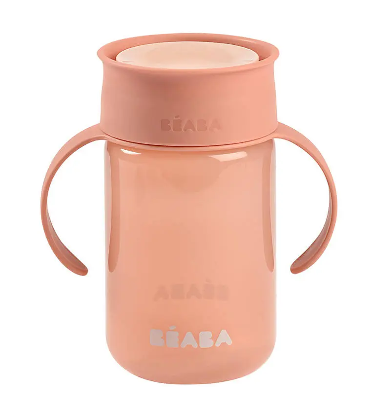 Beaba Kubek treningowy 360° pink - Mama i dziecko