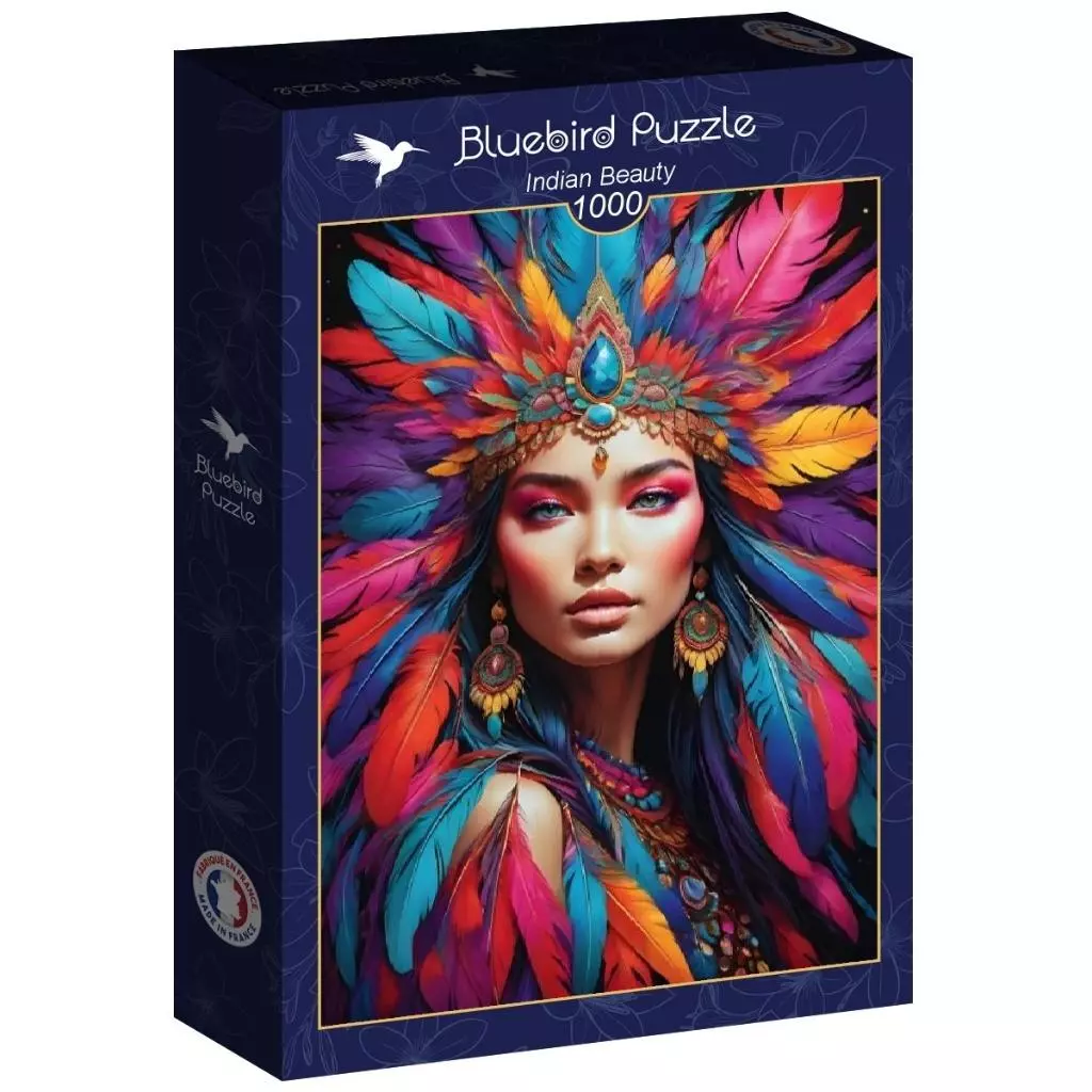 Puzzle 1000 Indiańska piękność - Puzzle