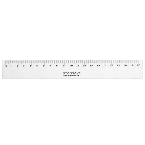 Linijka 20 cm - Papiernicze i szkolne