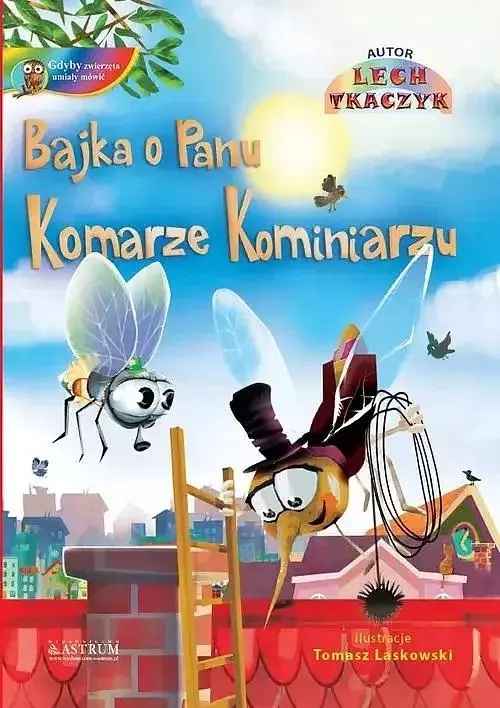 Bajka o Panu Komarze Kominiarzu + CD - Książki