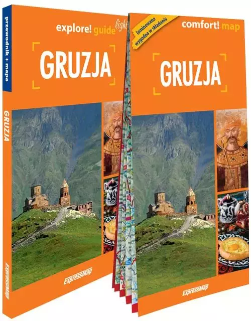 Explore! guide light Gruzja - Książki