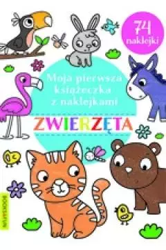 Moja pierwsza książeczka z naklejkami. Zwierzęta - Książki