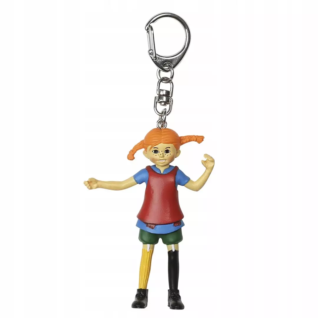 Breloczek figurka Pippi Langstrumpf, zabawka dla dzieci, akcesoria, ozdoby - Zabawki