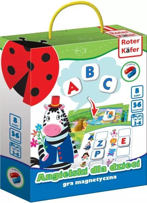 Gra magnetyczna. Angielski dla dzieci - Gry