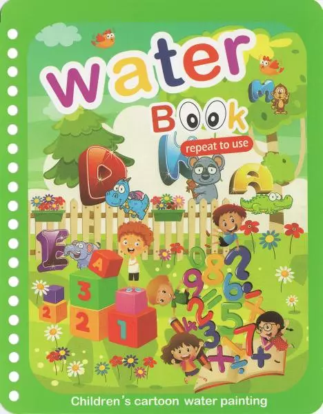 Magic book. Literki i cyferki. Malowanka wodna - Książki