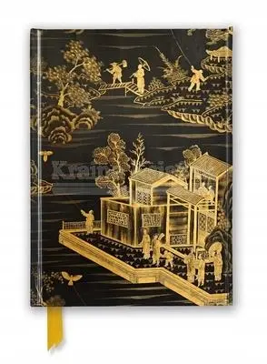 Chinese Lacquer Black & Gold Screen (Foiled Journal) - Książki